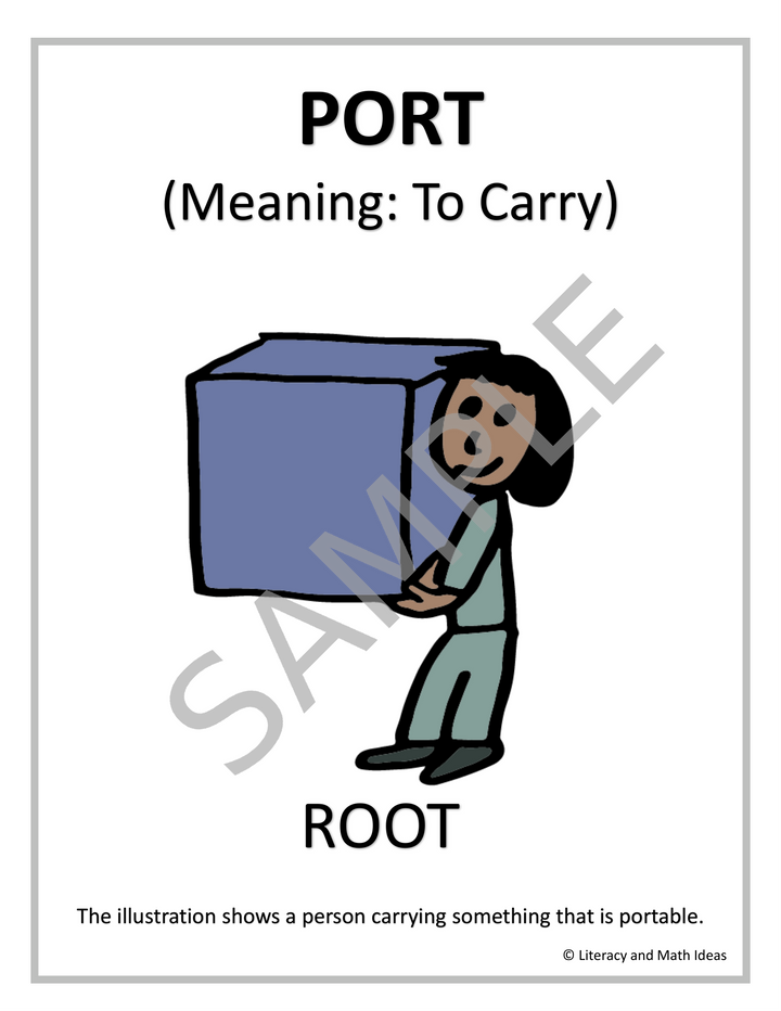 53 Greek and Latin Roots & Affixes Morphology Posters (Grades 4-12)