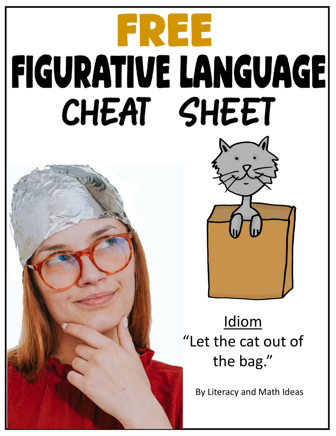 Free Figurative Language Cheat Sheet & Reference Guide