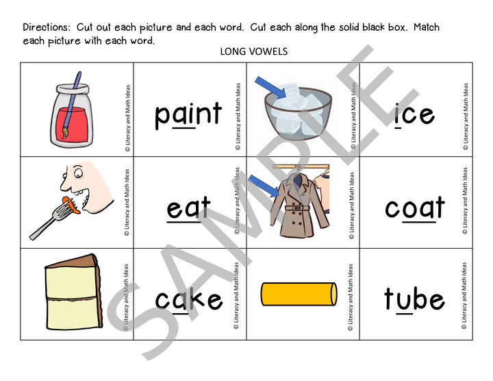 Phonics Sorts: Vowels, Blends, Digraphs, Diphthongs & R-Controlled Words