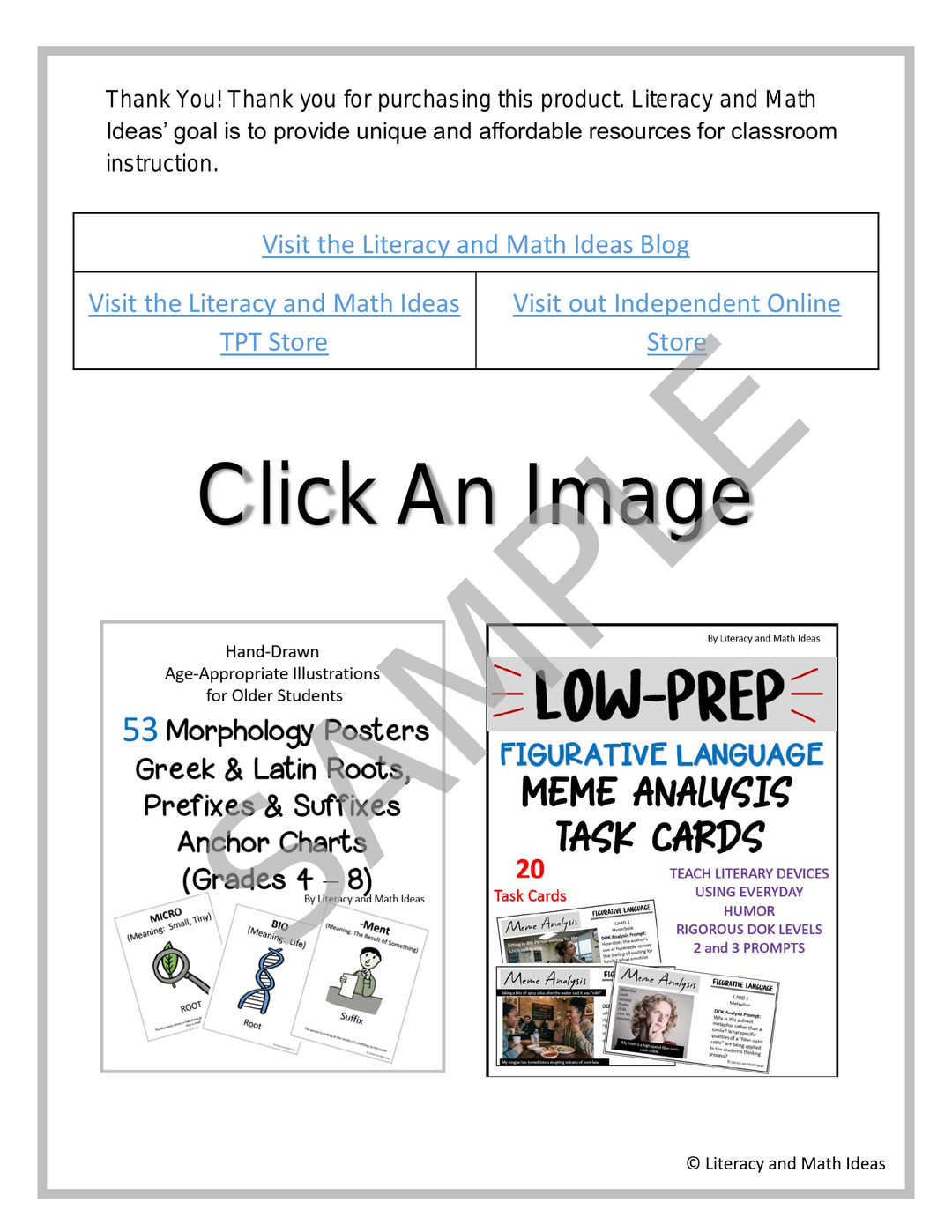 15 Illustrated Figurative Language Posters for Upper Elementary