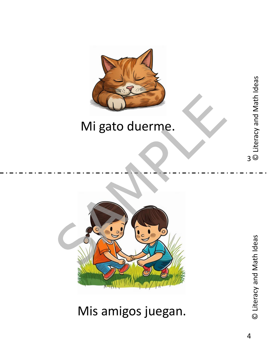 Spanish Guided Reading Books with Audio & Comprehension Questions
