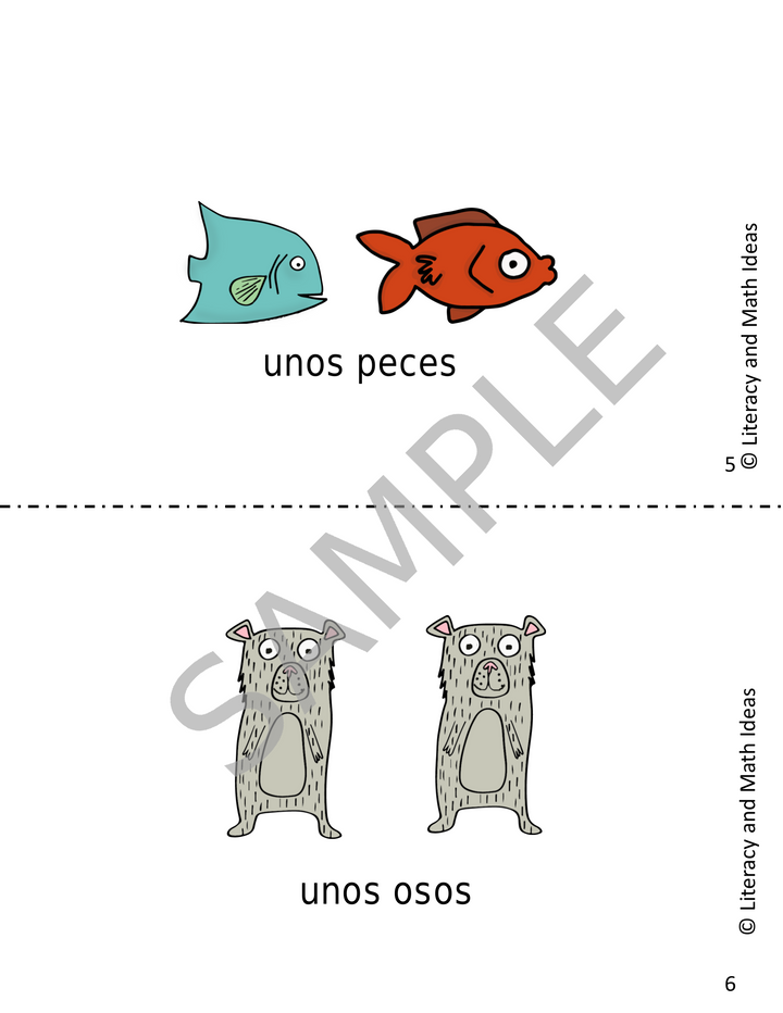 Spanish Guided Reading Books with Audio & Comprehension Questions