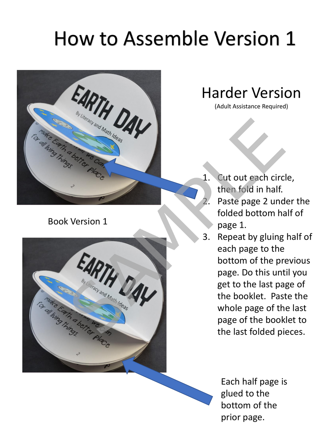Full Year Monthly Holiday Crafts: Spring, Earth Day, Mother's Day & More