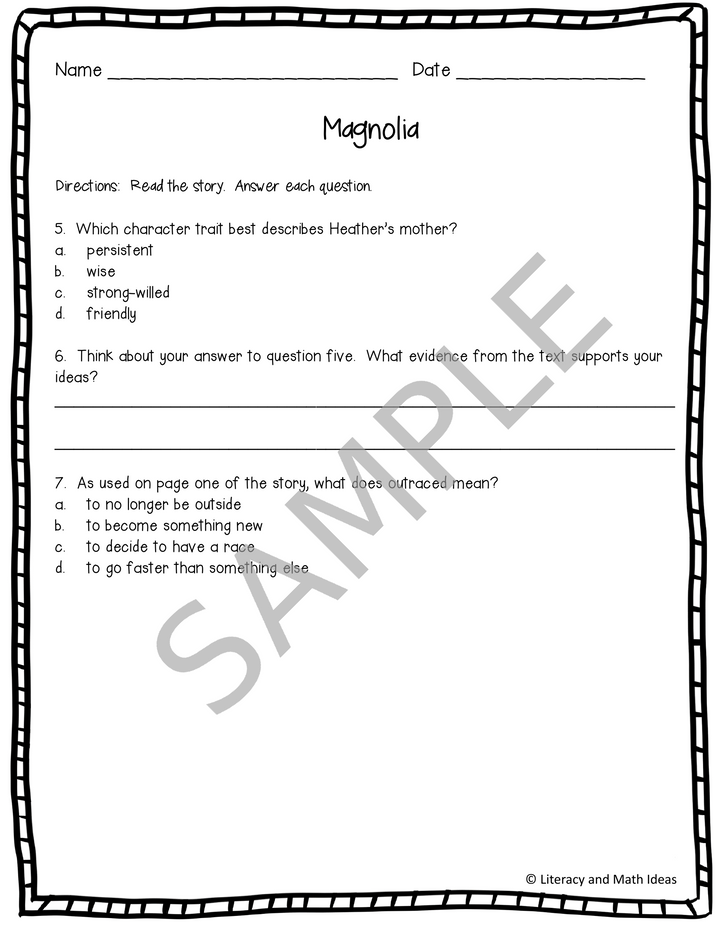 Theme Short Storybooks and Worksheets: 4 Printable Mini Books