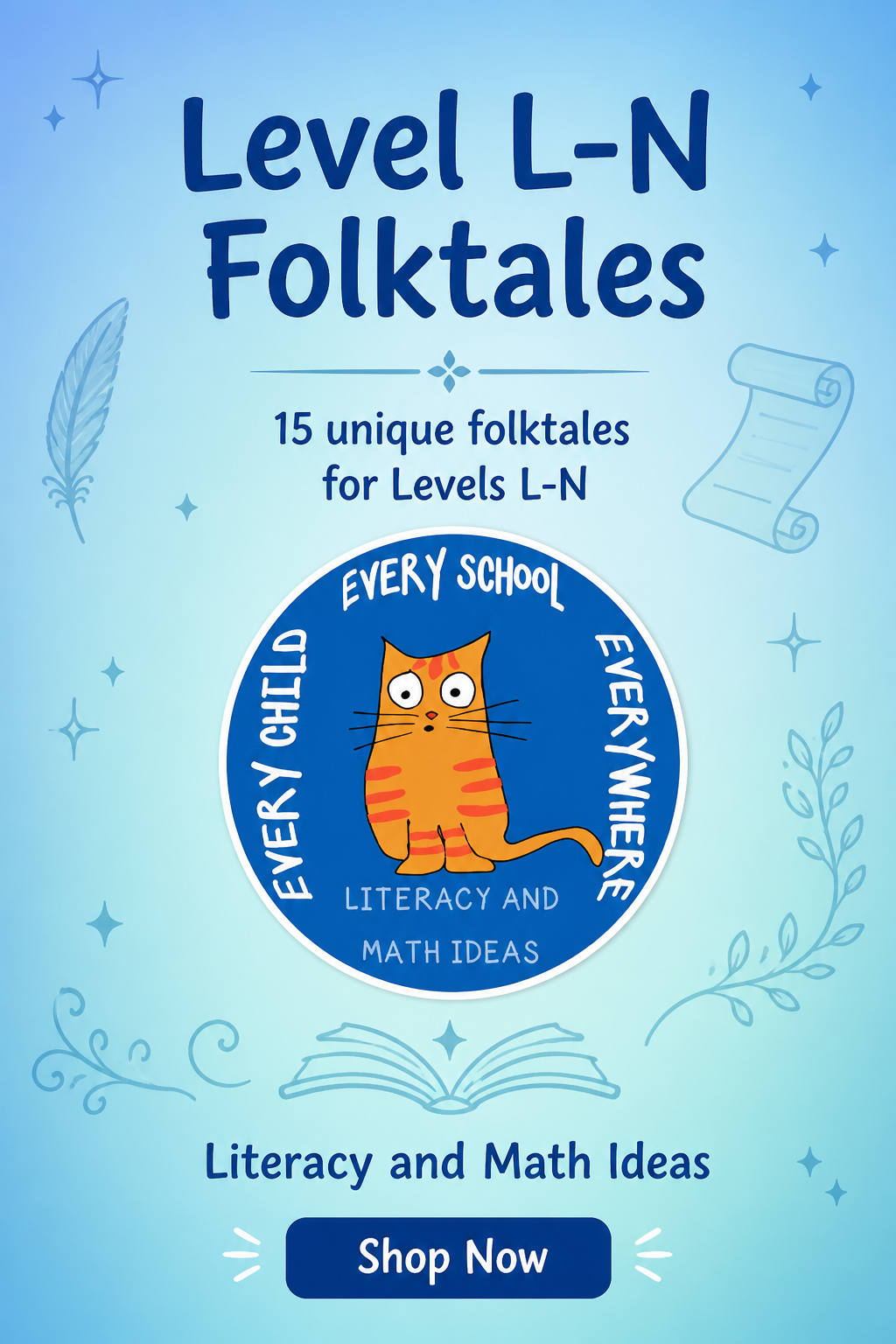 Folktales Leveled Reading Passages & Comprehension Questions (Levels L-N)