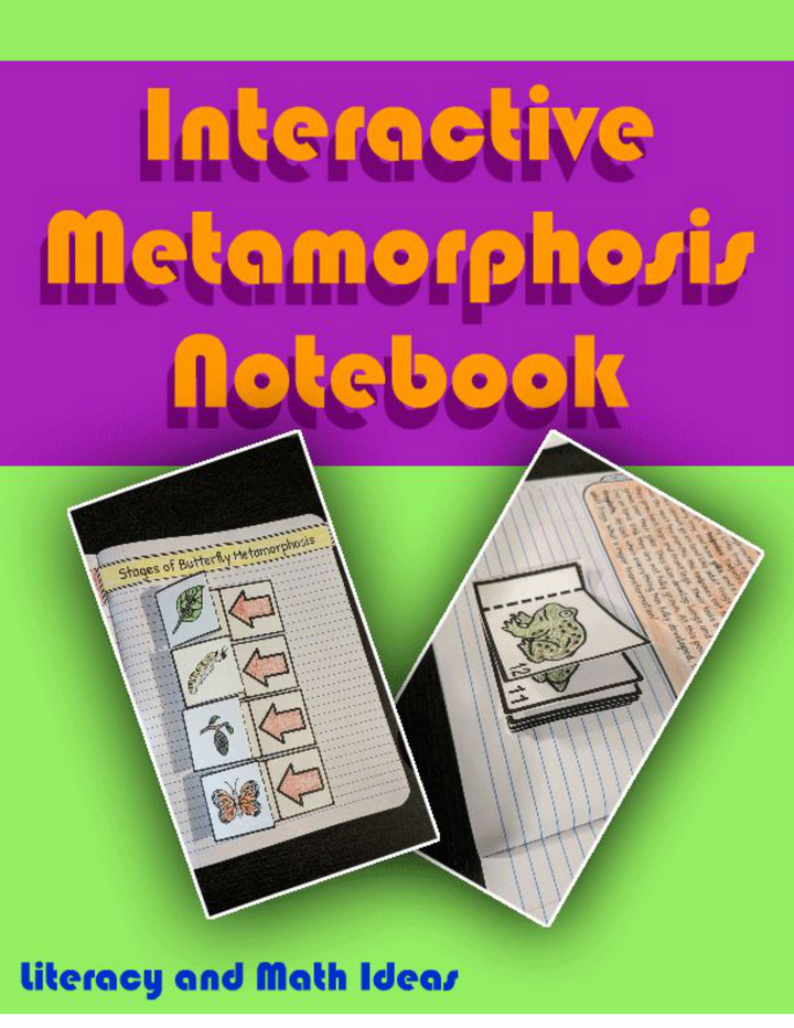Metamorphosis Interactive Notebook: Butterfly & Frog Life Cycles