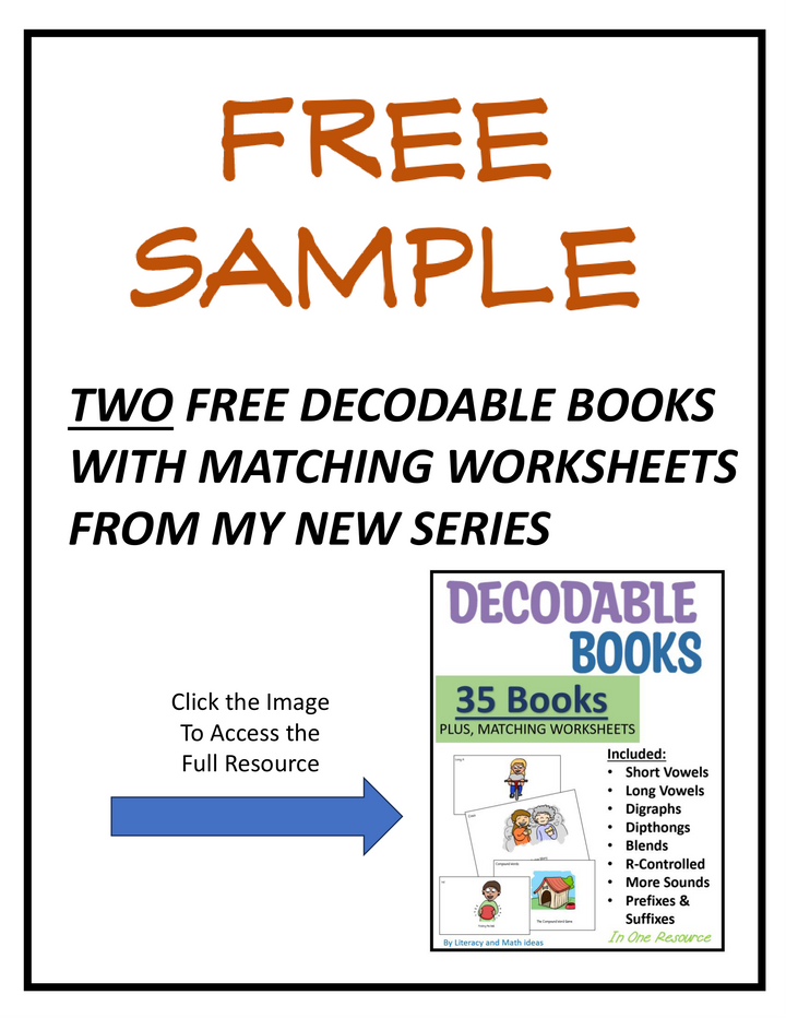 Free Phonics Books, Worksheets, and Answer Keys (Leveled)