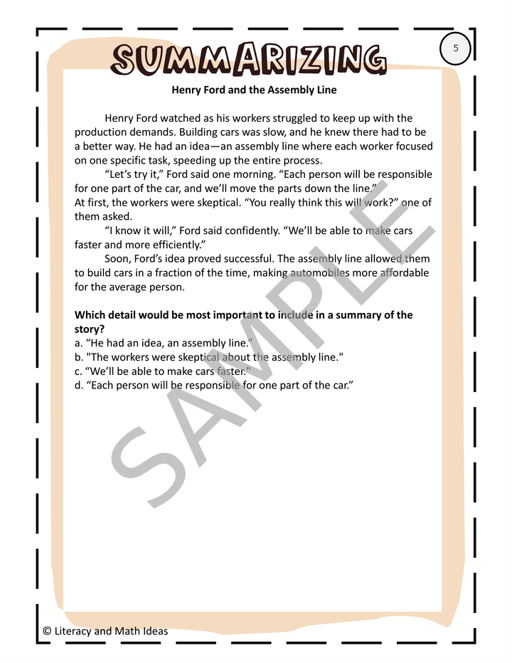 Full Year Reading Literacy Centers: 20+ Games, Task Cards & Comprehension Activities