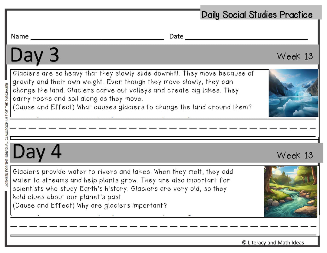 Daily Social Studies Grade 2 (Weeks 13-16)