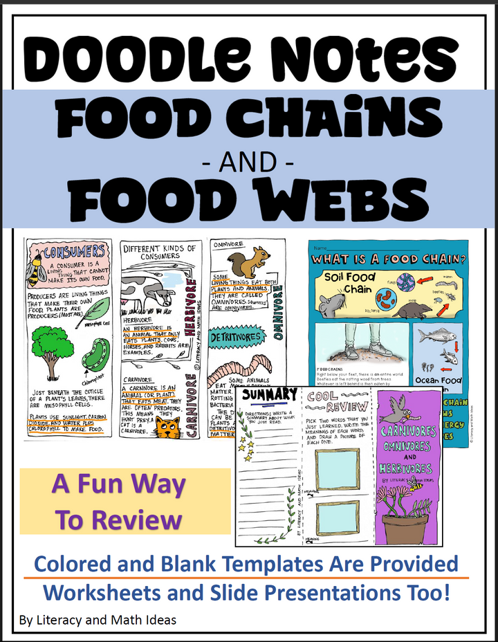 Doodle Notes Life Science Bundle
