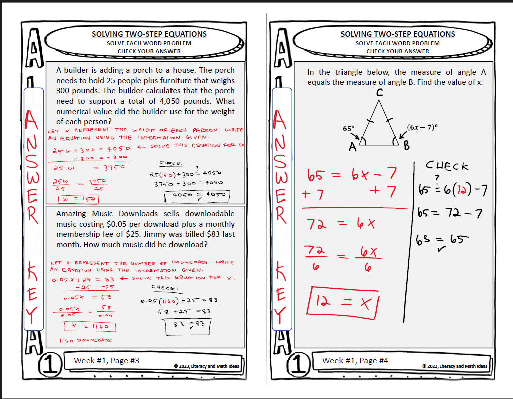 Algebra 1 Solving Equations and Inequalities