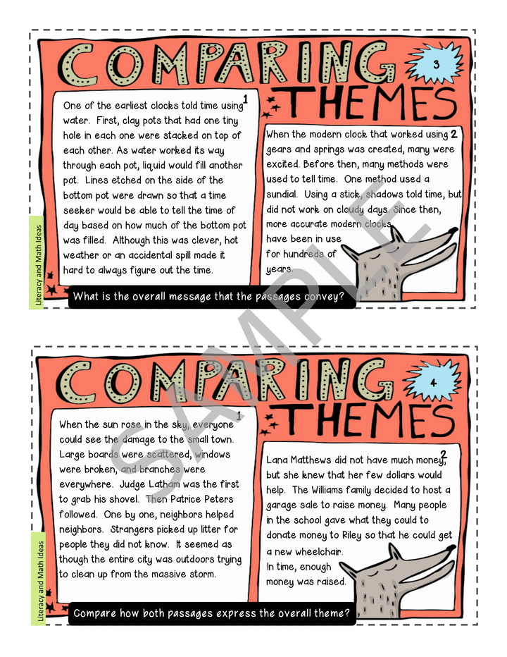 Full Year Reading Literacy Centers: 20+ Games, Task Cards & Comprehension Activities