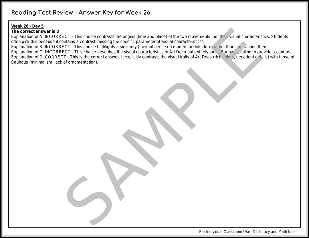 Daily SAT Reading & Grammar Practice - Weeks 25-28 (Month 7)