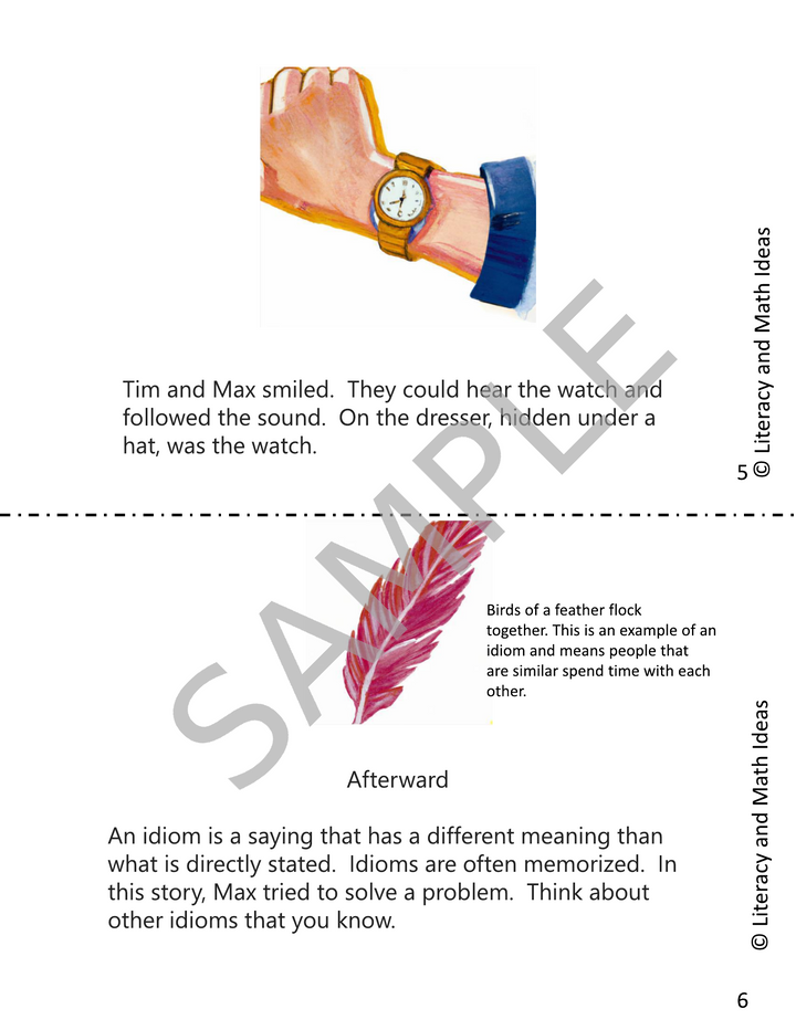 Figurative Language Mini-Books and Worksheets: Similes, Metaphors, Idioms & More