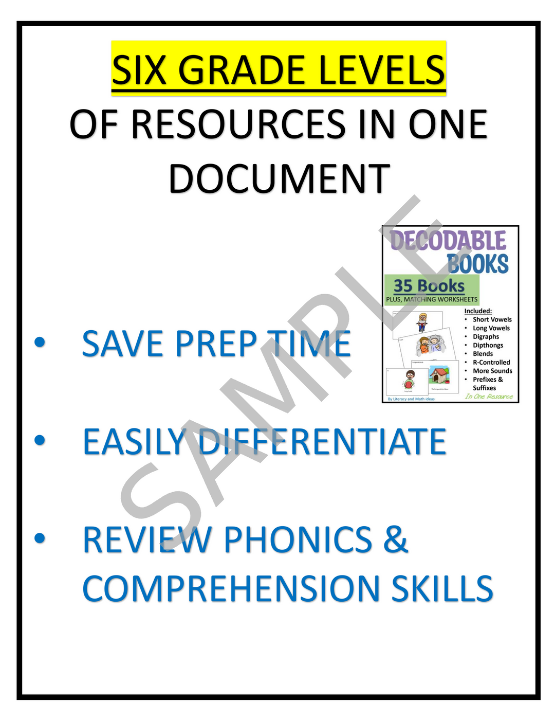 Free Phonics Books, Worksheets, and Answer Keys (Leveled)