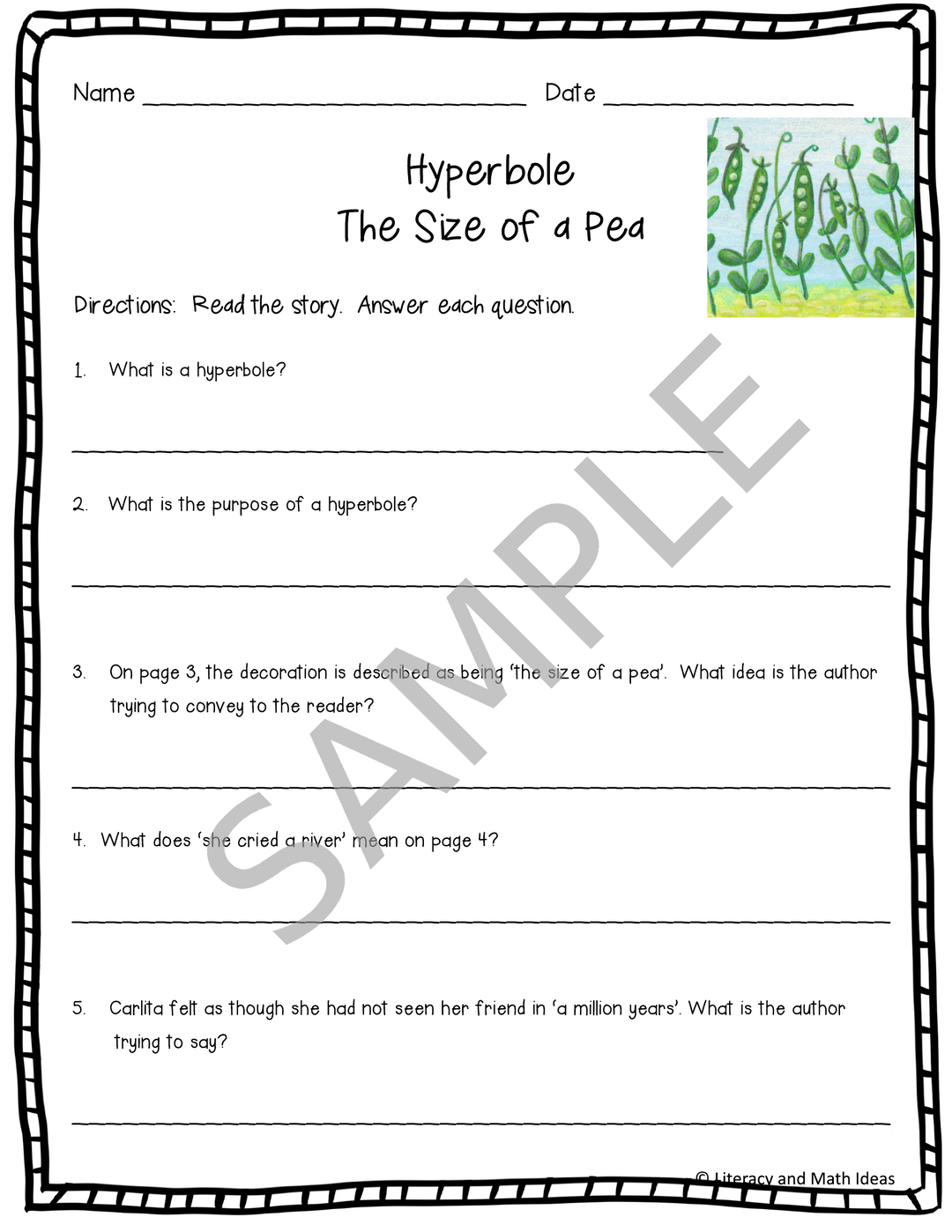 Figurative Language Mini-Books and Worksheets: Similes, Metaphors, Idioms & More