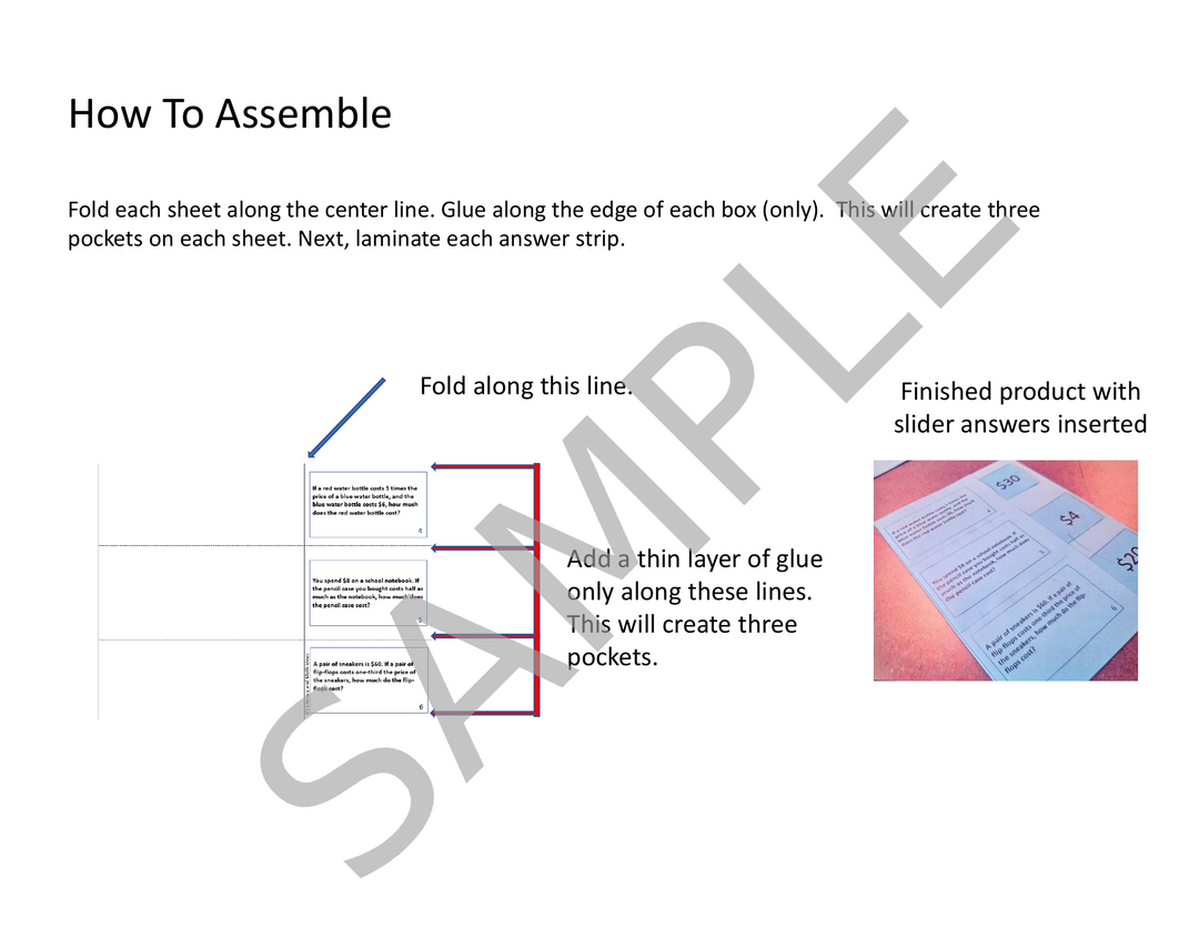 Free 4th Grade Math Center: CCSS 4.OA.1 Multiplicative Comparison Activity