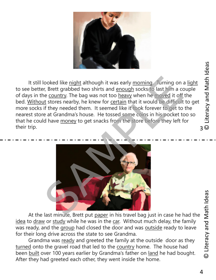 Theme Short Storybooks and Worksheets: 4 Printable Mini Books