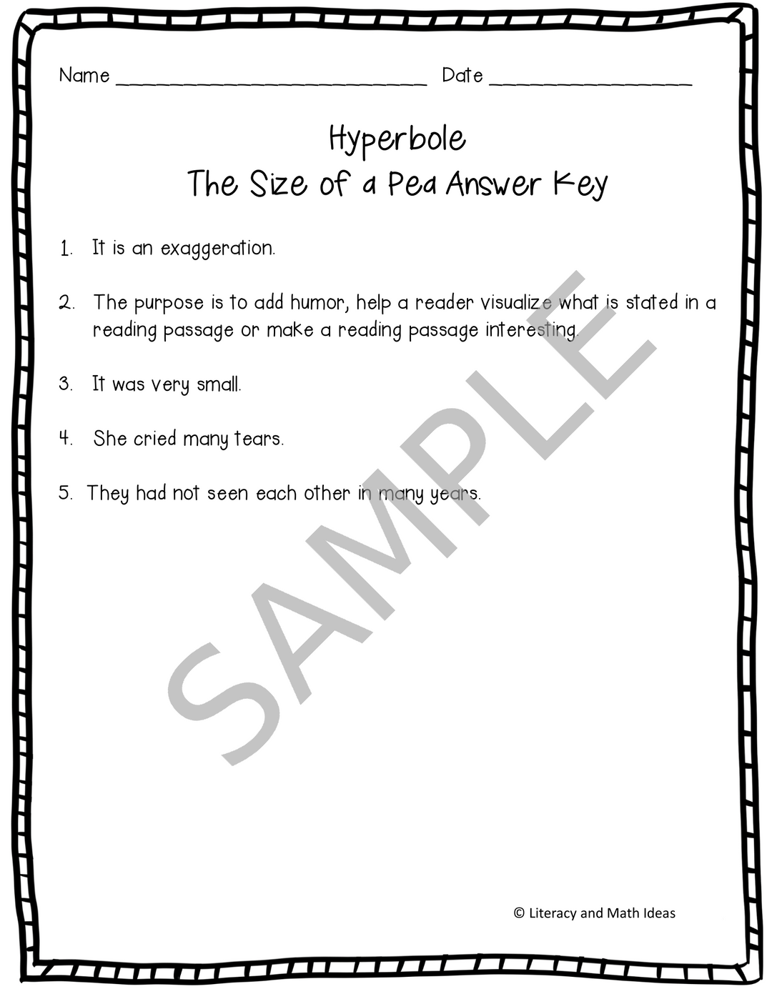Figurative Language Mini-Books and Worksheets: Similes, Metaphors, Idioms & More