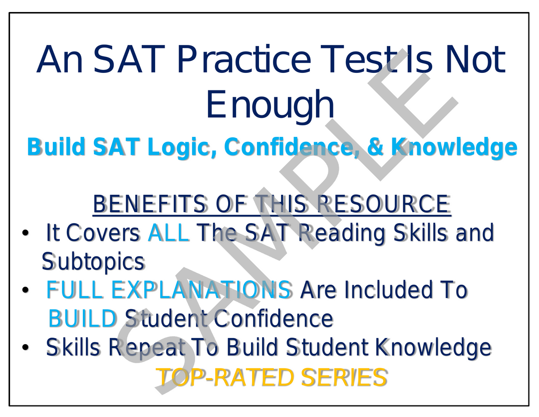 5-Day Daily SAT Reading Practice: Inference, Craft & Structure