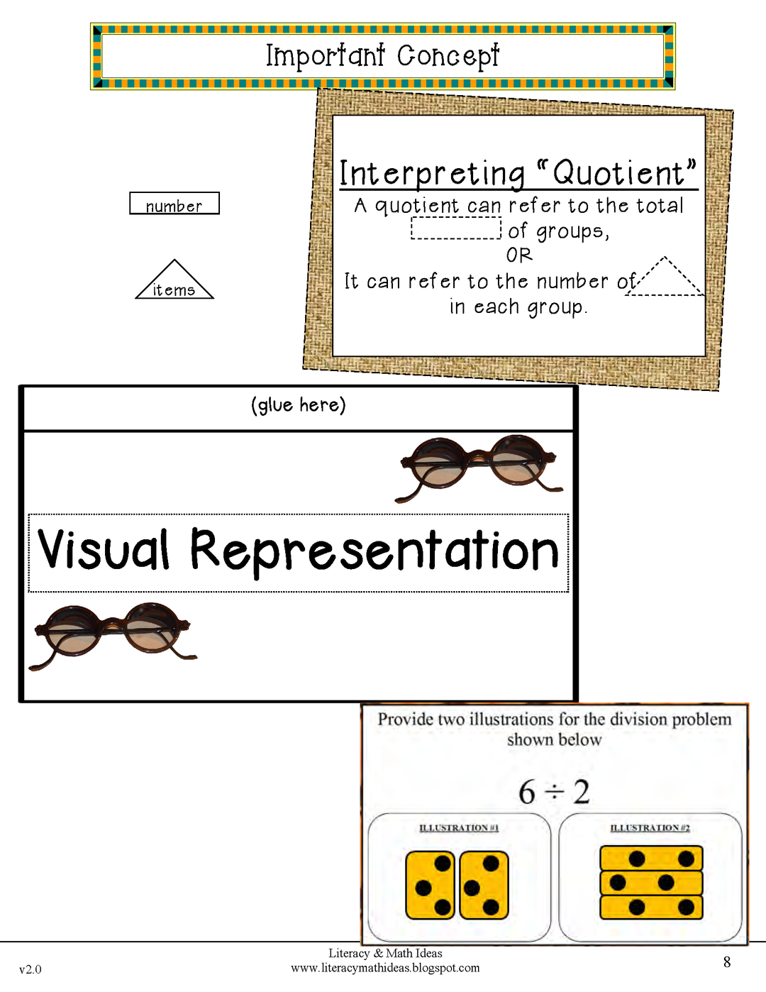 Grade 3 Common Core Interactive Notebook Operations and Algebraic Thinking