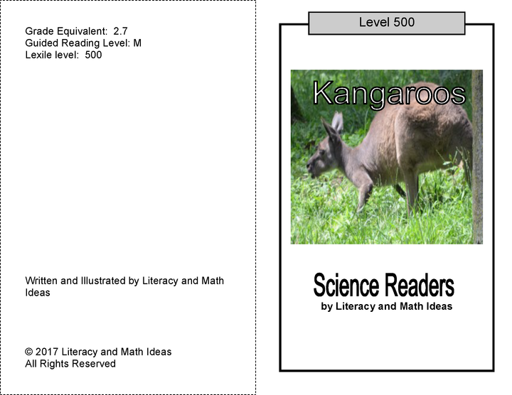 **Free** Differentiated Science Readers