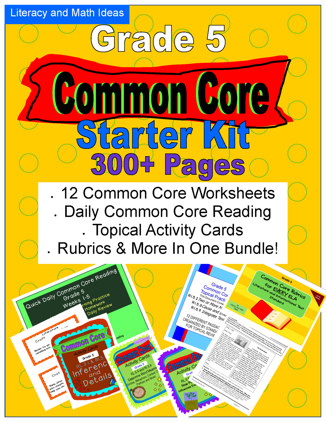Common Core Grade 5 Starter Kit