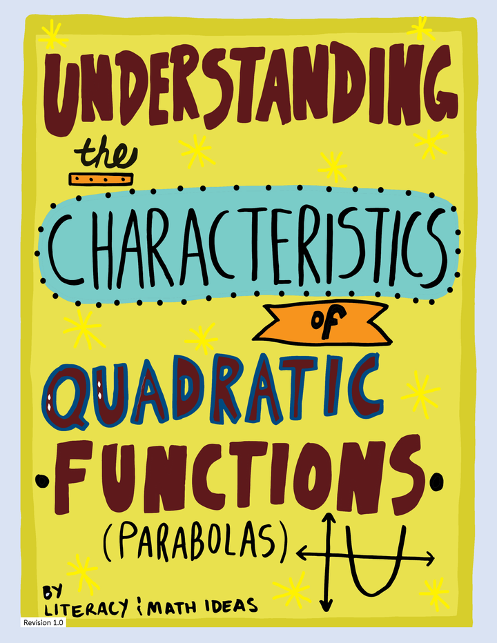 Algebra: Understanding the Characteristics of Quadratic Functions