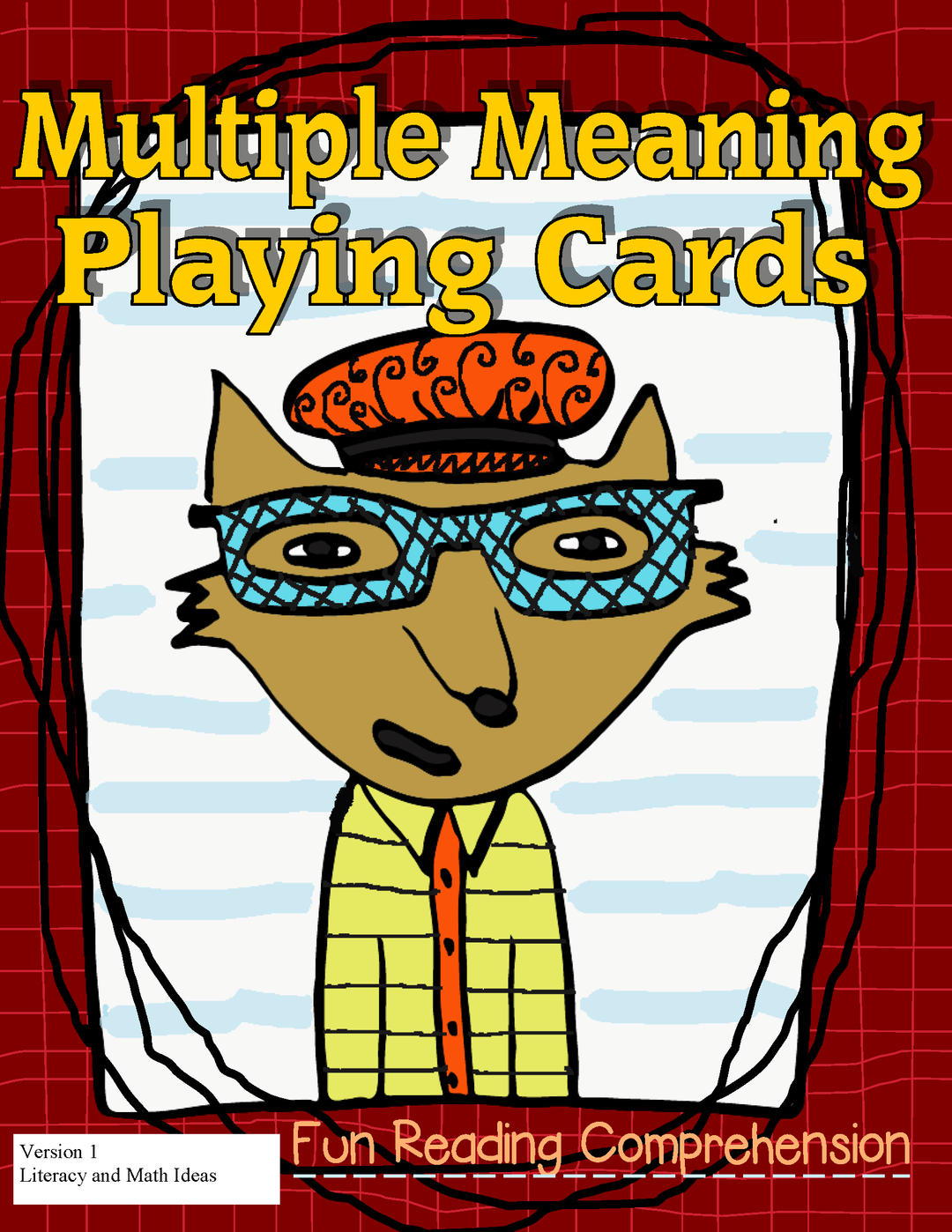 Multiple Meaning Words Playing Cards