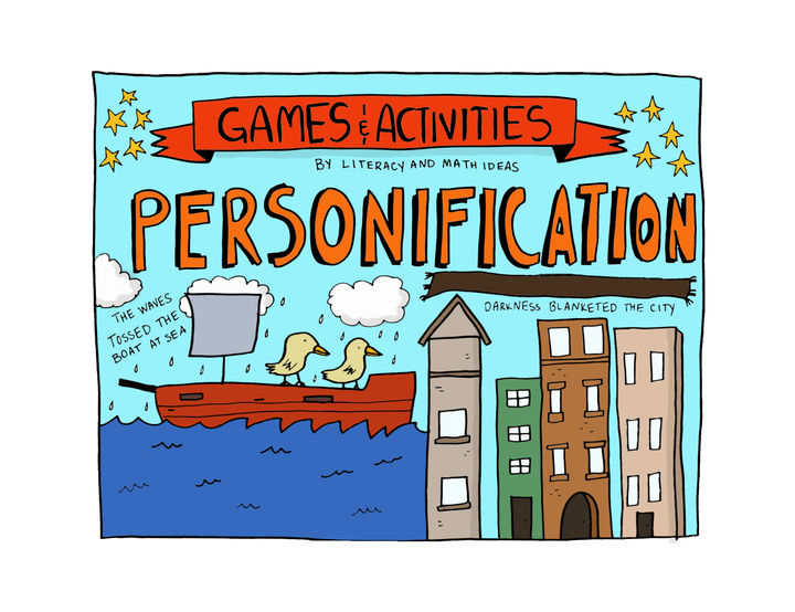 Digital Self-Checking and Printable Personification Games and Activities