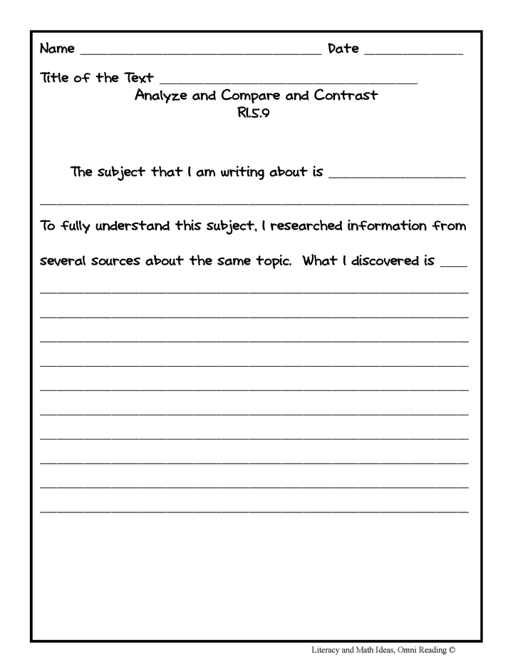 Common Core Charts, Organizers & Progress Forms For Every Standard: Grade 5
