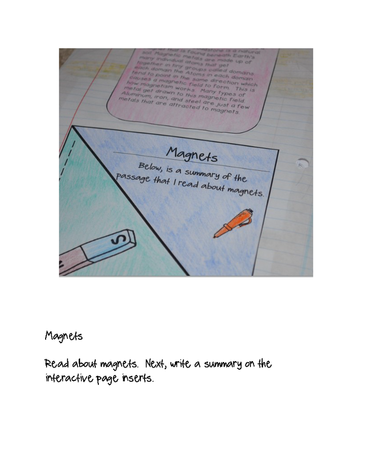Physical Science Interactive Notebook