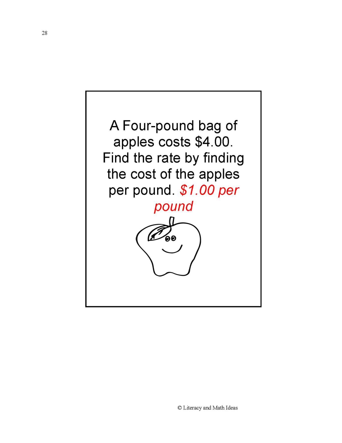 Ratios Interactive Notebook Literacy And Math Ideas Ratios interactive notebook literacy and math ideas