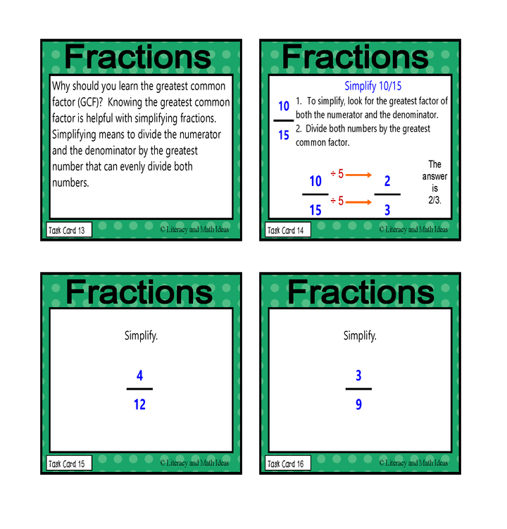 Add and Subtract Fractions With Different Denominators