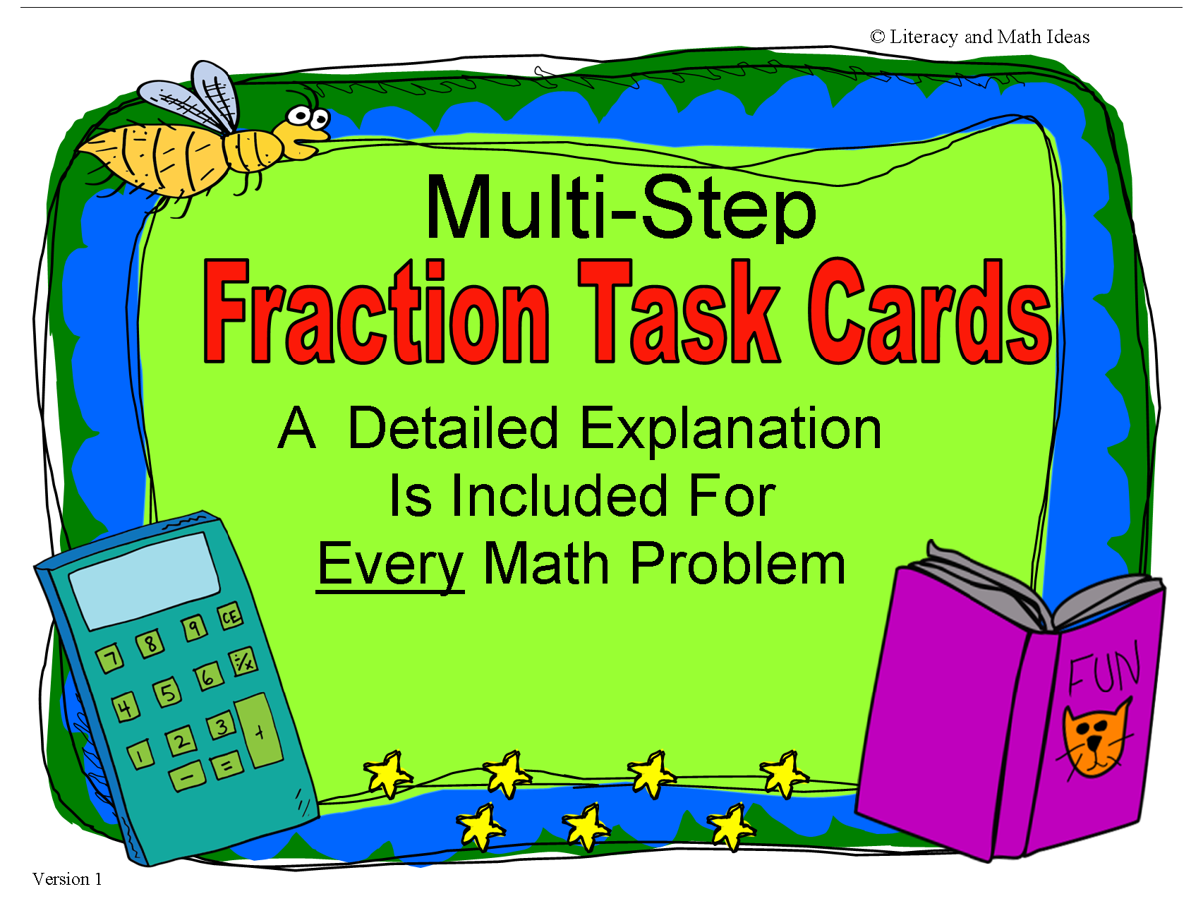 Multi-Step Fraction Word Problems – Literacy and Math Ideas