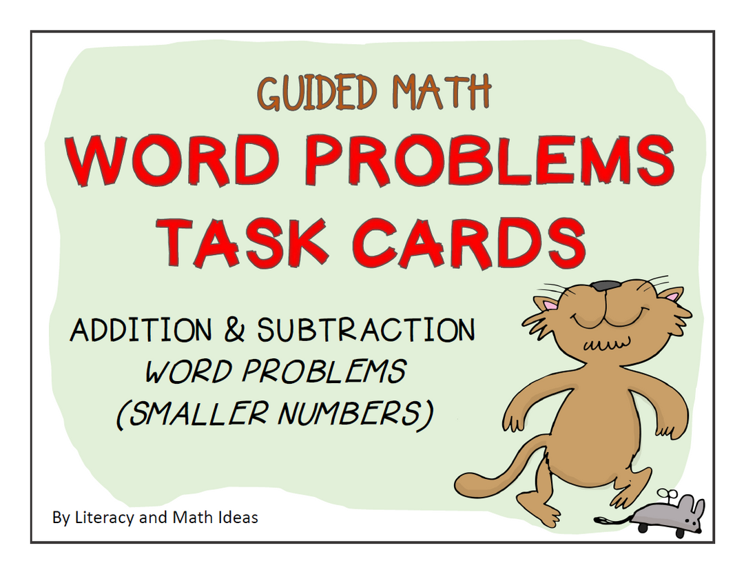 Place Value, Word Problems, and Fractions Bundle (Leveled & Great Intervention)