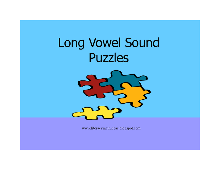 Long Vowel Sound Puzzles (Five)