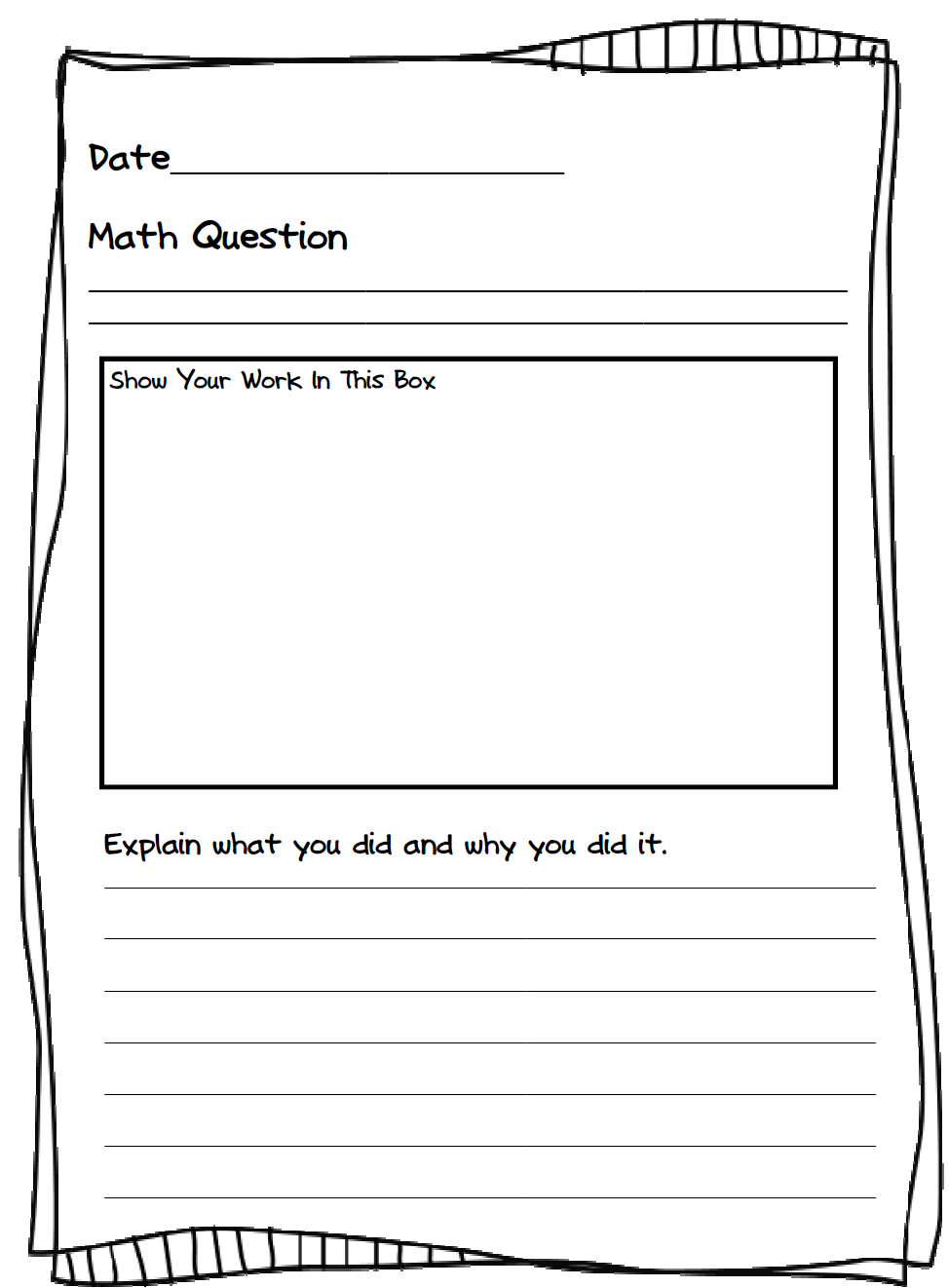 Common Core Math Rotation Cards & Vocabulary Grade 1 – Literacy and ...