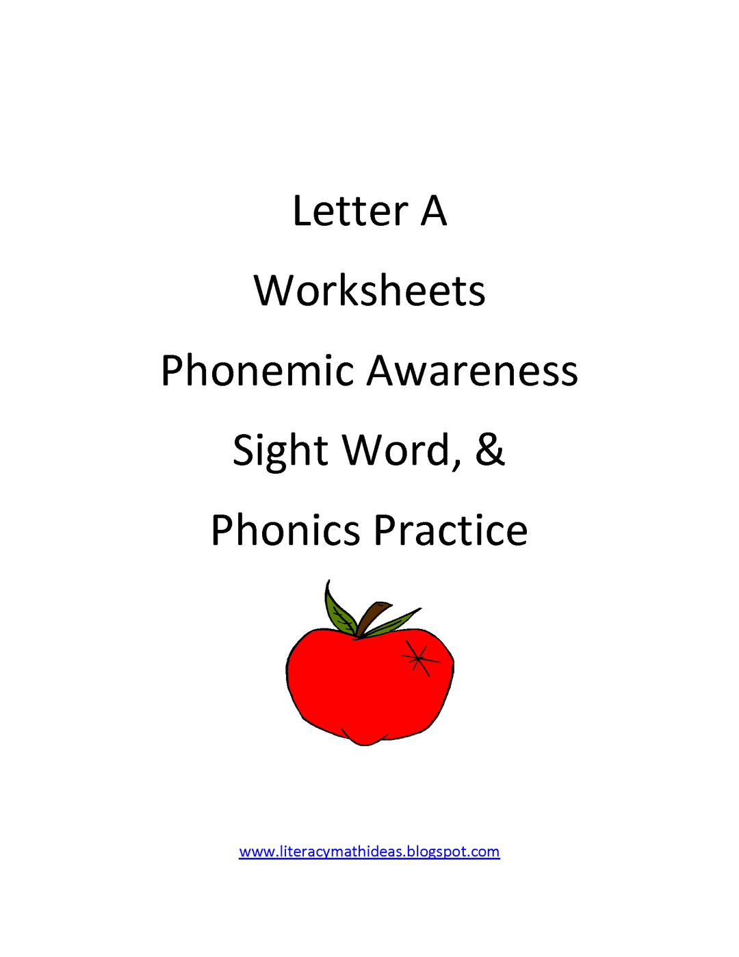 Letter A Practice: 16 Worksheets