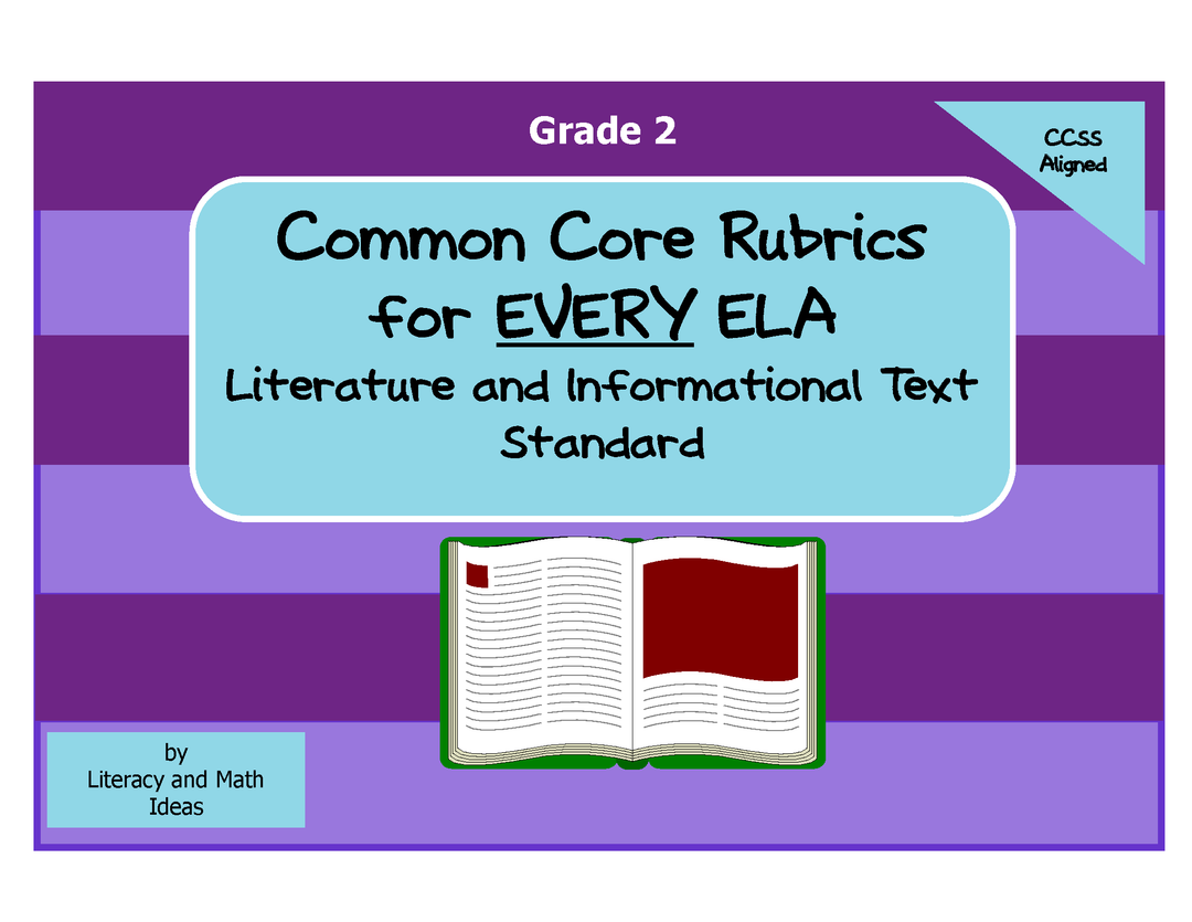 Common Core ELA Rubrics: Grade 2