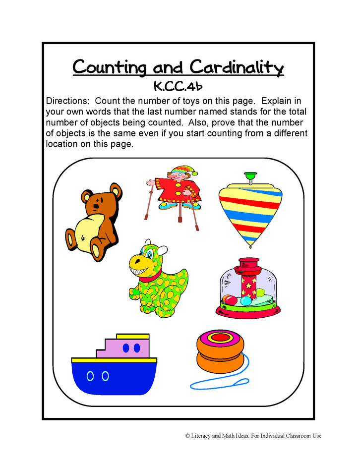 Kindergarten Common Core Standards Mega Pack