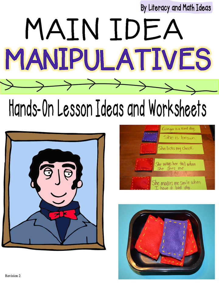 Hands-On Main Idea: Comprehension Manipulatives and Teaching Ideas