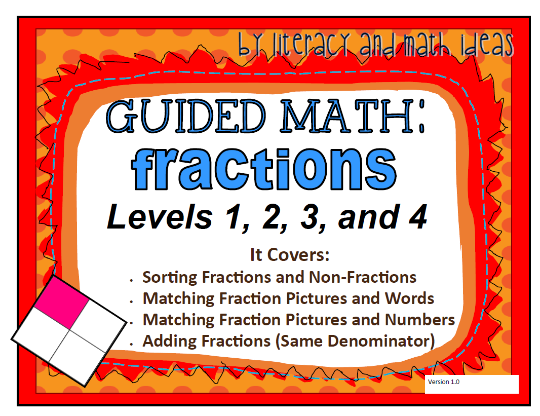 Place Value, Word Problems, and Fractions Bundle (Leveled & Great Intervention)