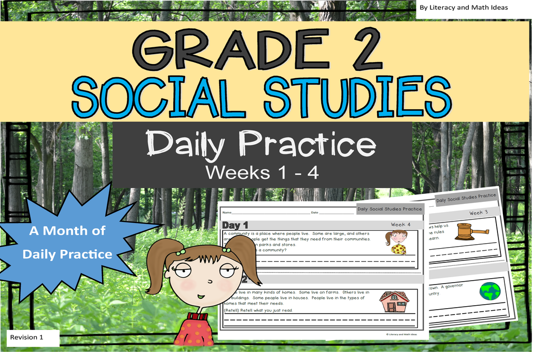 Daily Social Studies (Grade 2 Weeks 1 - 4)