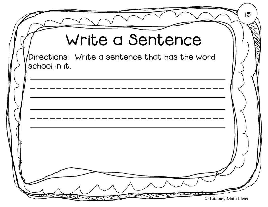 K-2nd Grade Writing Center Cards & Writing Prompts