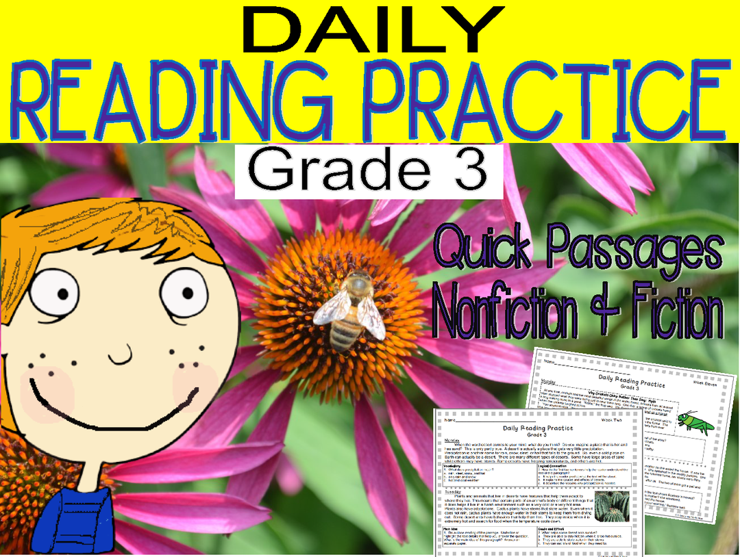 Daily Reading Practice Grade 3 (35 Full Weeks)