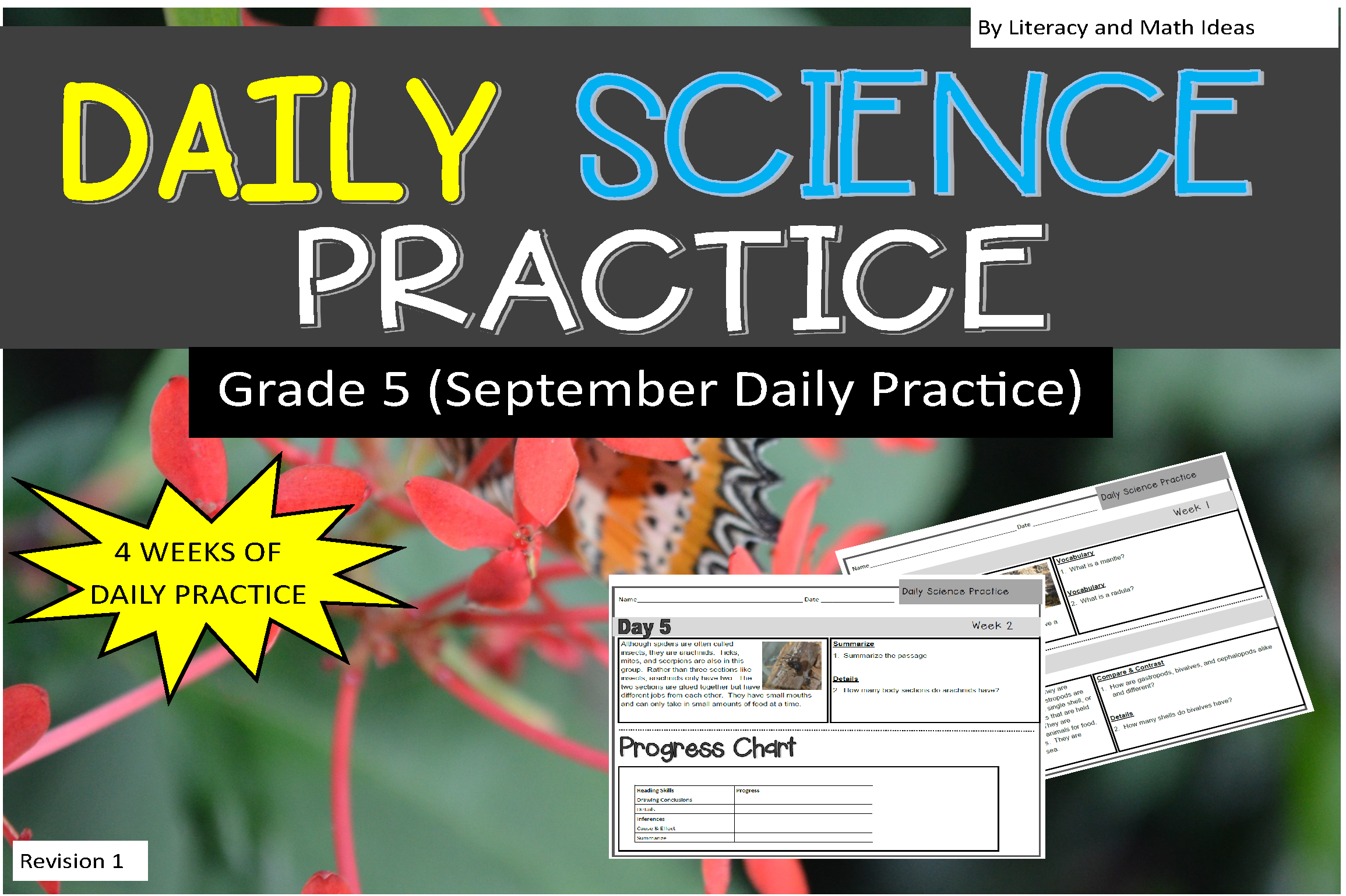 Daily Science Practice (Grade 5: September Full Month) – Literacy and ...