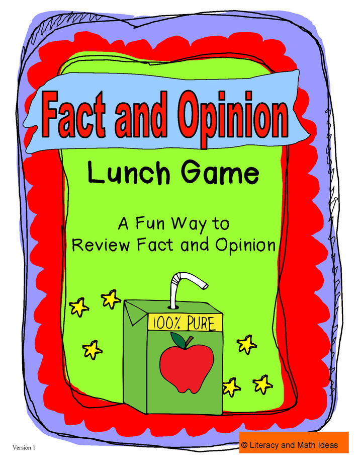 Fact and Opinion Lunch