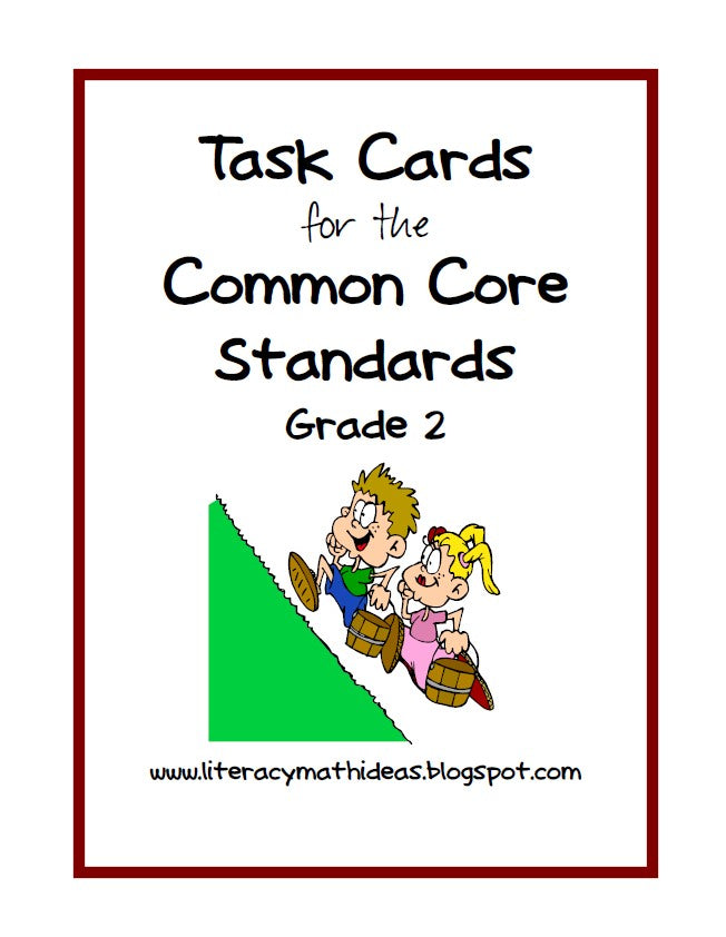 Common Core Grade 2 Mega Pack Literacy And Math Ideas