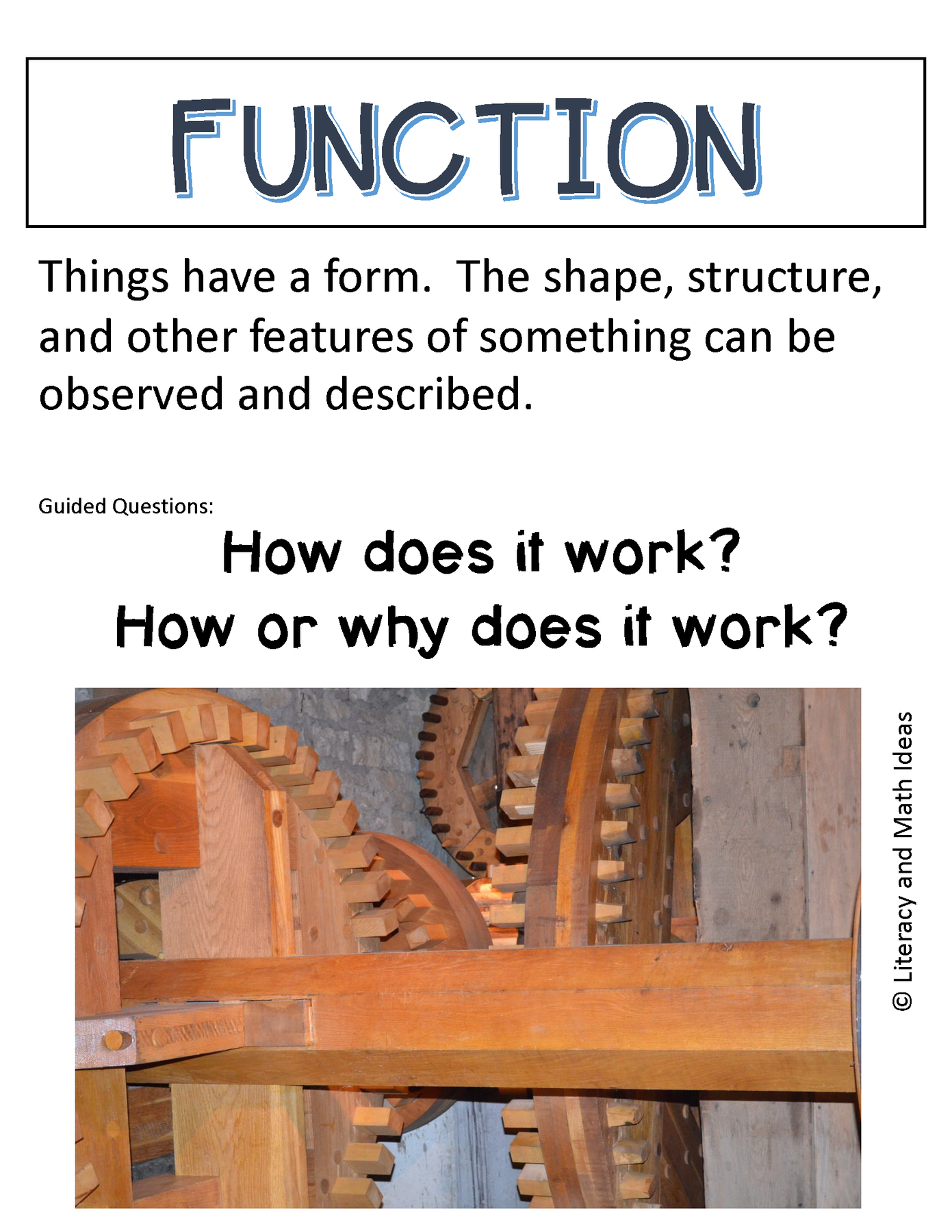 IB Program-Key Concepts Posters – Literacy and Math Ideas